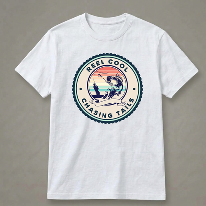 Reel Cool, Chasing Tails T-Shirt