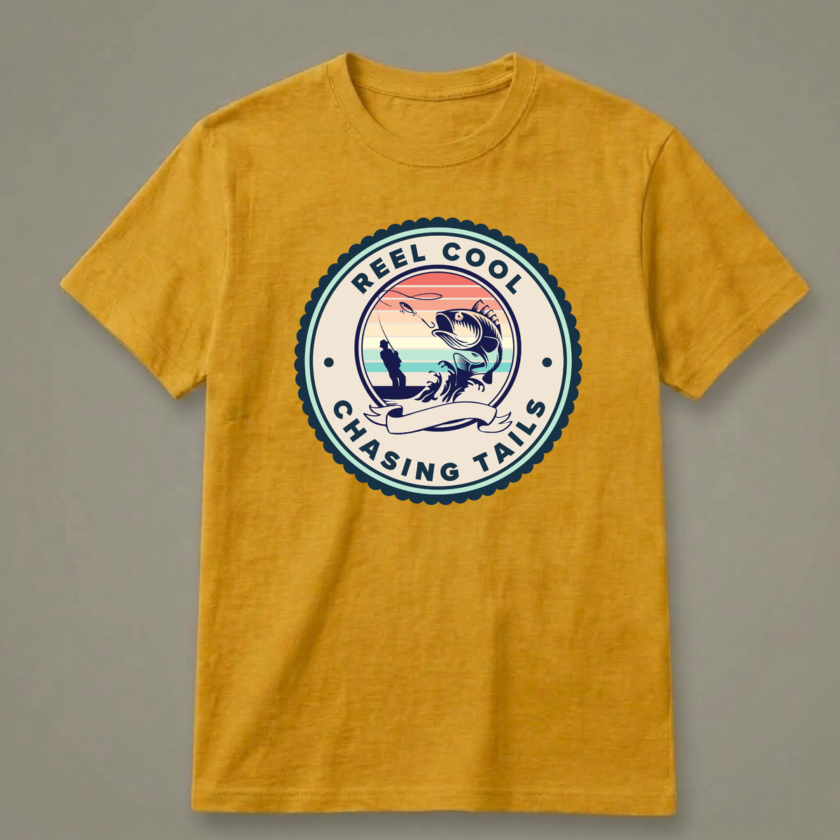 Reel Cool, Chasing Tails T-Shirt