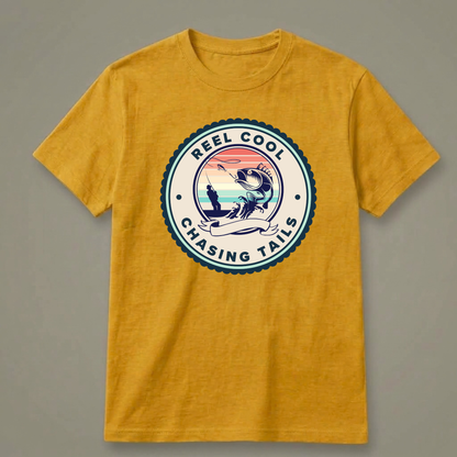 Reel Cool, Chasing Tails T-Shirt