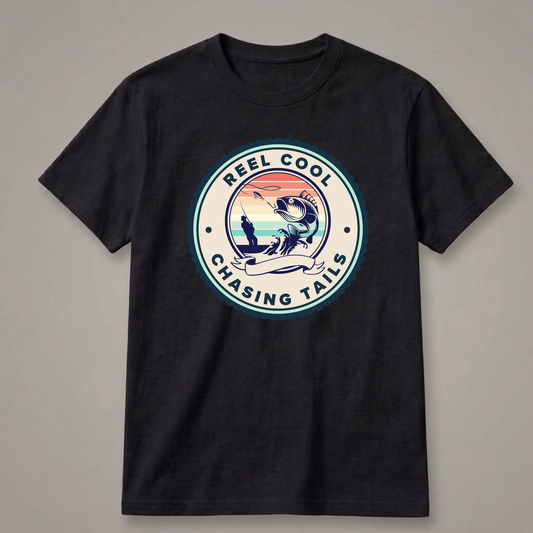 Reel Cool, Chasing Tails T-Shirt