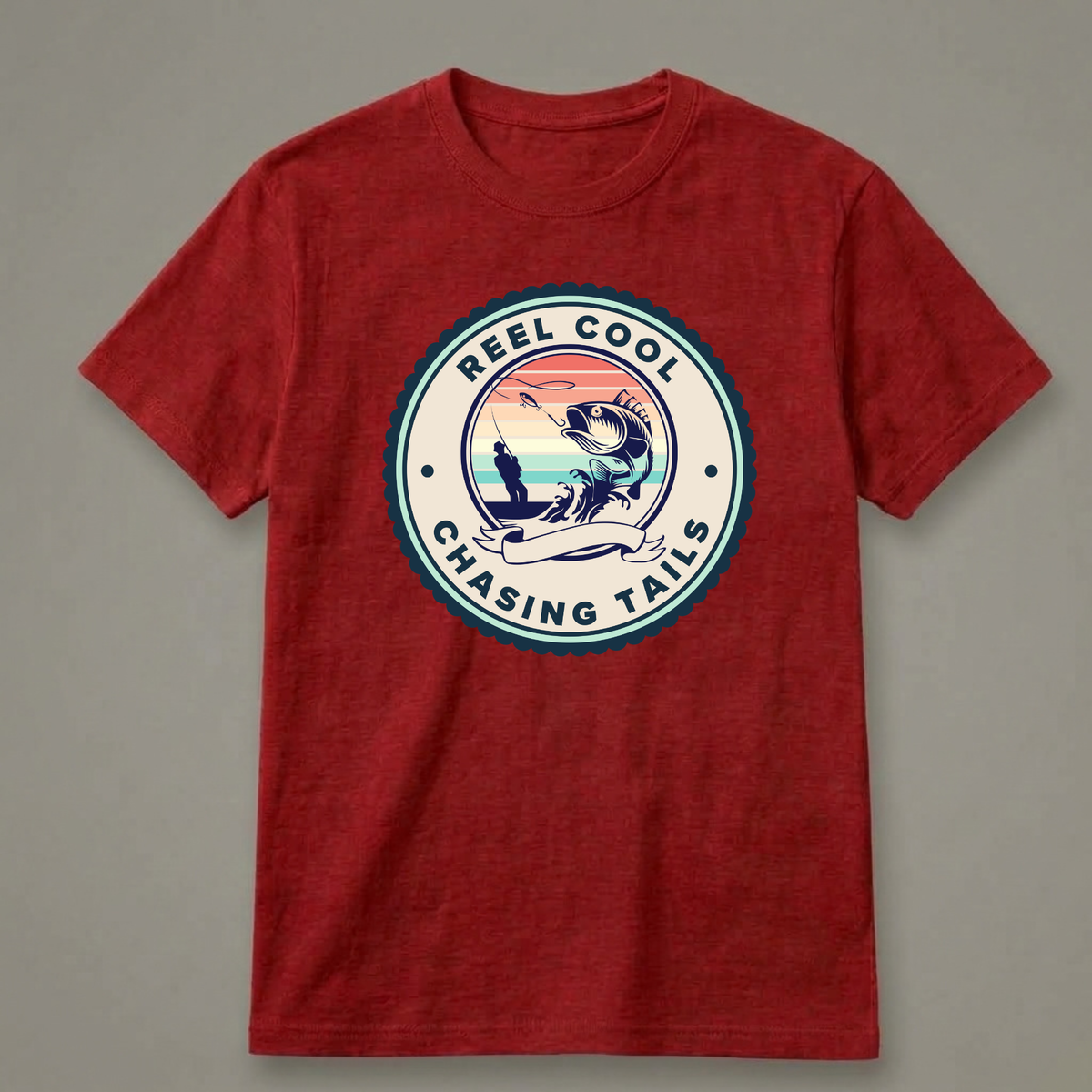 Reel Cool, Chasing Tails T-Shirt