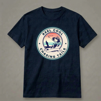 Reel Cool, Chasing Tails T-Shirt